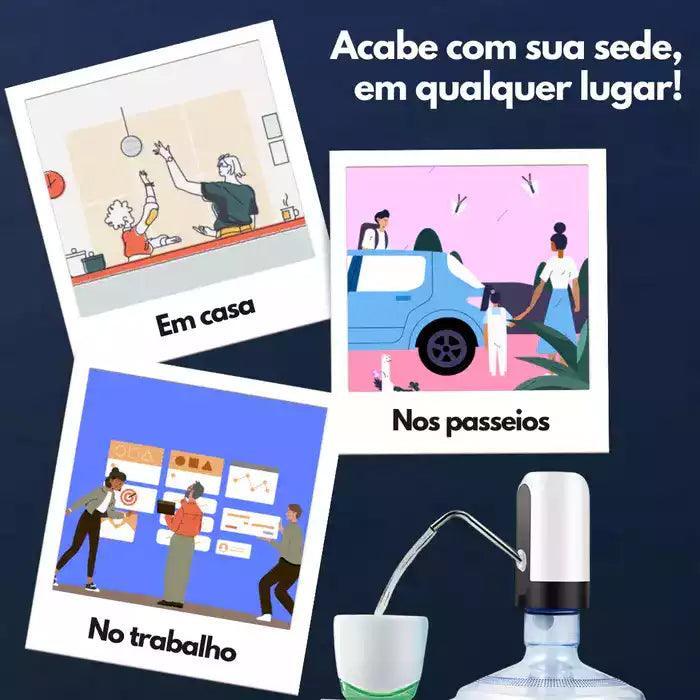 AquaFresh - Acessório Indispensável para Garantir Água Pura e Sem Esforço - Hora da Promoção